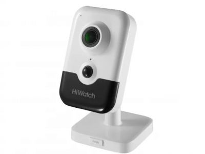 Мини видеокамера для видеонаблюдения IP Hikvision HiWatch DS-I214W(B) 2.8 мм-2.8 мм цветная 