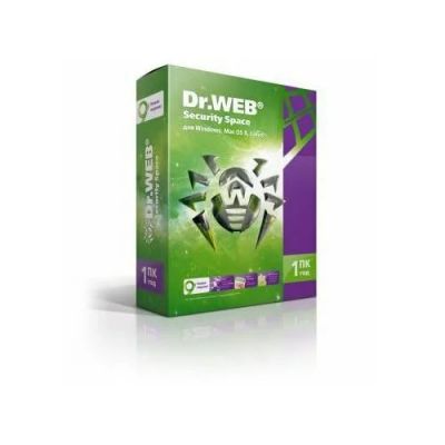 Программное Обеспечение DR.Web Security Space 1PC 1Y Base Box (BHW-B-12M-1-A3) 